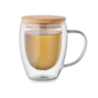 Mug en verre personnalisable double paroi 300ml - TIRAL Mug en verre personnalisable double paroi 300ml - TIRAL
