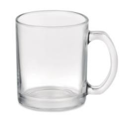 Mug en verre publicitaire...