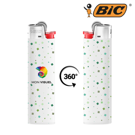 Briquet personnalisable BIC® J23 - Marquage inclus impression numérique
