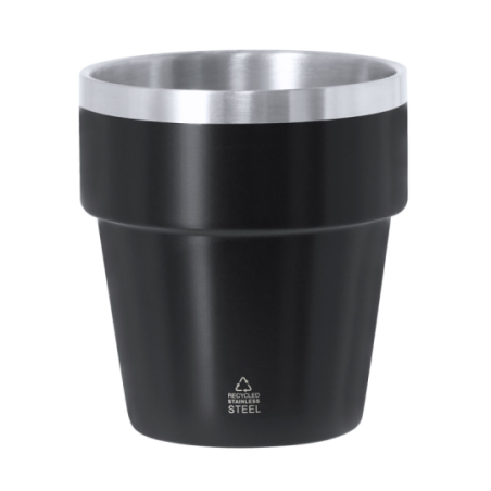 Tasse à café personnalisée en inox recyclé double paroi 250ml - Took Tasse à café personnalisée en inox recyclé double paroi 250ml - Took