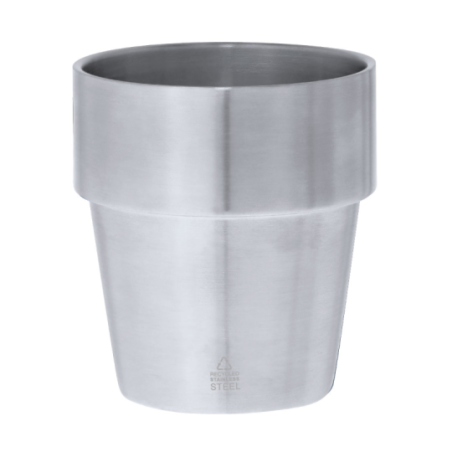 Tasse à café personnalisée en inox recyclé double paroi 250ml - Took Tasse à café personnalisée en inox recyclé double paroi 250ml - Took