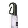 Parapluie pliant personnalisé en RPET avec poignée à mousqueton - Ø98cm - Dixie Parapluie pliant personnalisé en RPET avec poignée à mousqueton - Ø98cm - Dixie