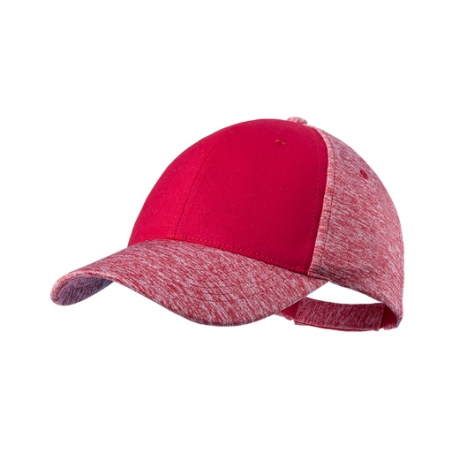 Casquette personnalisable 5 panneaux en polyester chiné - Bayet