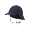 Casquette personnalisable premium en polyester avec protège nuque et cordon - Fraser Casquette personnalisable premium en polyester avec protège nuque et cordon - Fraser