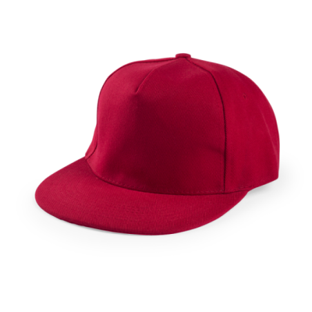 Casquette personnalisable 5 panneaux en polycoton lourd visière plate - Lorenz Casquette personnalisable 5 panneaux en polycoton lourd visière plate - Lorenz