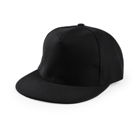 Casquette personnalisable 5 panneaux en polycoton lourd visière plate - Lorenz Casquette personnalisable 5 panneaux en polycoton lourd visière plate - Lorenz
