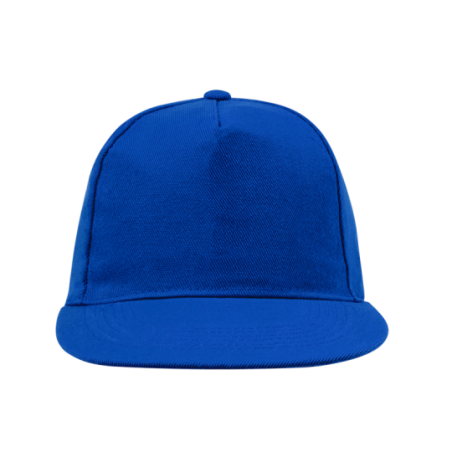 Casquette personnalisable 5 panneaux en polycoton lourd visière plate - Lorenz Casquette personnalisable 5 panneaux en polycoton lourd visière plate - Lorenz