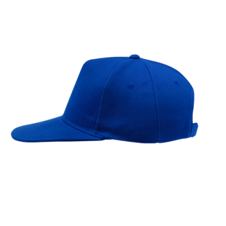 Casquette personnalisable 5 panneaux en polycoton lourd visière plate - Lorenz Casquette personnalisable 5 panneaux en polycoton lourd visière plate - Lorenz