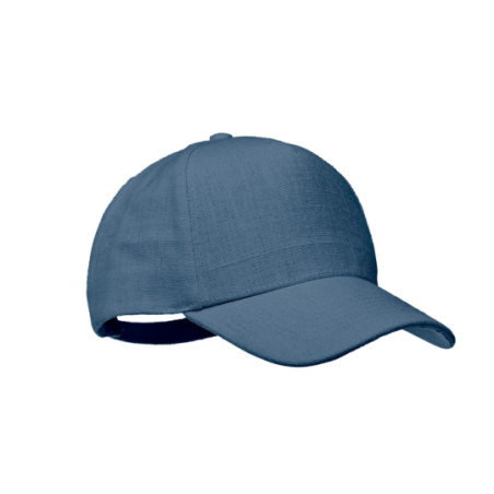 Casquette baseball personnalisable en chanvre 370g/m2 5 pans - Chiva