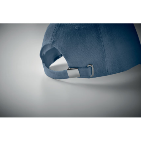 Casquette baseball personnalisable en chanvre 370g/m2 5 pans - Chiva