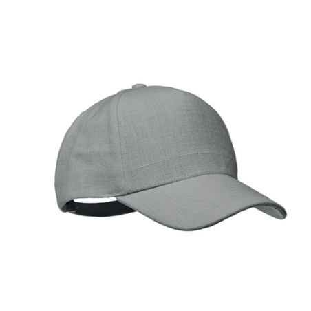 Casquette baseball personnalisable en chanvre 370g/m2 5 pans - Chiva