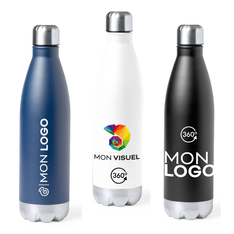 Bouteille isotherme personnalisée en inox 750 ml Willy