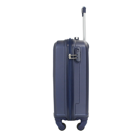 Valise cabine personnalisable en ABS renforcé et imperméable avec cadenas 56L - Alistair® IRON M