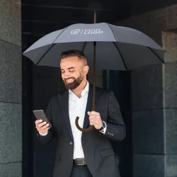 Parapluie publicitaire...