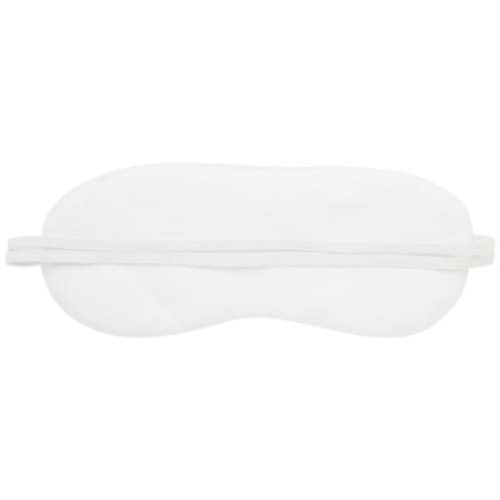 Masque publicitaire pour les yeux avec impression en sublimation en microfibre RPET Masque publicitaire pour les yeux avec impression en sublimation en microfibre RPET