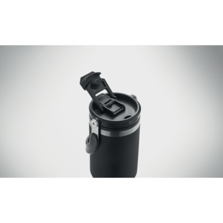 Gourde isotherme personnalisable en inox recyclé avec paille 850 ml - SUMA