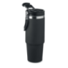 Gourde isotherme personnalisable en inox recyclé avec paille 850 ml - SUMA Gourde isotherme personnalisable en inox recyclé avec paille 850 ml - SUMA