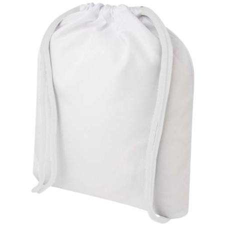 Sac personnalisable avec cordon en rPET impression par sublimation Sac personnalisable avec cordon en rPET impression par sublimation