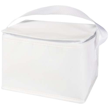 Sac isotherme personnalisé en polyester non tissé recyclé certifié GRS pour 6 canettes 4L Sac isotherme personnalisé en polyester non tissé recyclé certifié GRS pour 6 canettes 4L