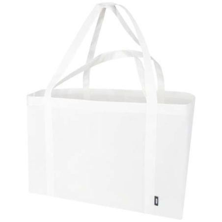 Sac shopping personnalisé extra-large en polyester recyclé certifié GRS 65L Sac shopping personnalisé extra-large en polyester recyclé certifié GRS 65L