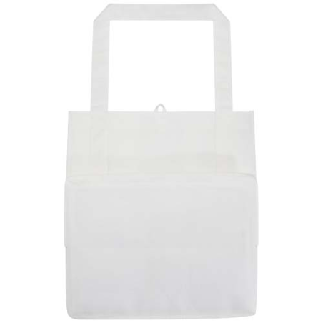 Sac cabas personnalisé avec fond rigide en non tissé recyclé certifié GRS 29L - Liberty
