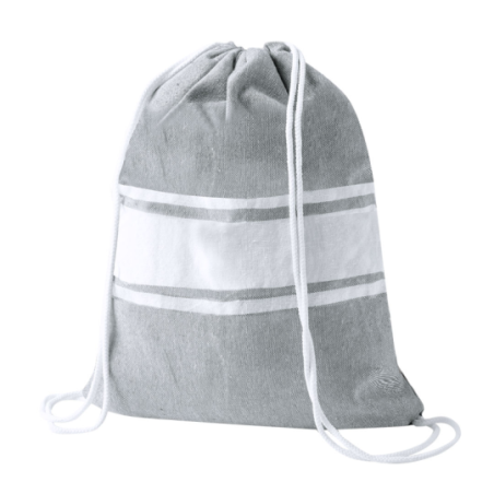 Sac à dos Fouta publicitaire 100% coton recyclé GRS 170g/m2 Carey