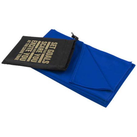 Serviette de sport personnalisable en rPET 70&nbsp;x&nbsp;140&nbsp;cm - 140g/m2