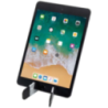 Support pliable publicitaire pour tablette et téléphone en plastique recyclé Support pliable publicitaire pour tablette et téléphone en plastique recyclé