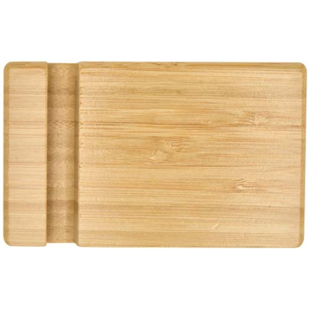 Support personnalisable en bambou à 2&nbsp;angles pour tablettes et téléphone