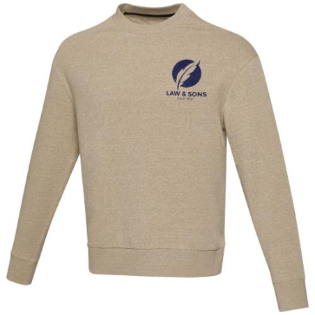 Sweat publicitaire en polyester et coton recyclé Aware™ unisexe du XXS au 3XL 280 gr/m2, Sweat publicitaire en polyester et coton recyclé Aware™ unisexe du XXS au 3XL 280 gr/m2,