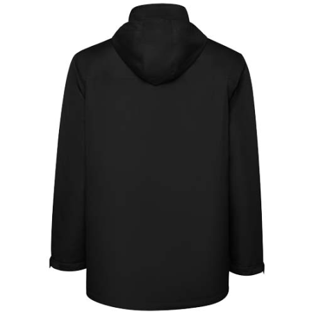 Veste parka personnalisée en polyester recyclé matelassée pour enfant 400g/m2 - 4 à 12 ans