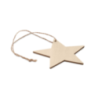 Décoration de Noël personnalisée en forme d'étoile en contreplaqué et corde de jute 7,9 X 6 cm Décoration de Noël personnalisée en forme d'étoile en contreplaqué et corde de jute 7,9 X 6 cm