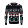 Pull de Noël personnalisable avec 10 lumières LED taille L/XL piles incluses Pull de Noël personnalisable avec 10 lumières LED taille L/XL piles incluses