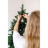 Suspension de noël personnalisable en bois en forme de sapin Suspension de noël personnalisable en bois en forme de sapin