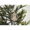 Suspension de noël personnalisable en bois en forme de sapin Suspension de noël personnalisable en bois en forme de sapin
