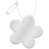 Attache personnalisable en forme de fleur RFX™ en PVC réfléchissant Attache personnalisable en forme de fleur RFX™ en PVC réfléchissant