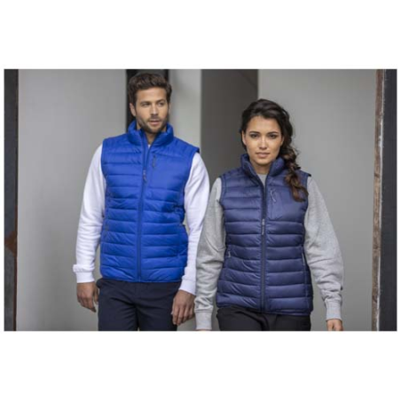 Bodywarmer personnalisable matelassé Homme Pallas recyclé GRS