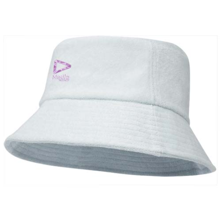 Bob personnalisable anti-UV en tissu éponge recyclé GRS 230 g/m2 Bob personnalisable anti-UV en tissu éponge recyclé GRS 230 g/m2