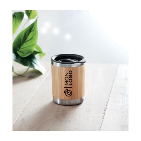 Mug isotherme personnalisable en inox 250ml Mug isotherme personnalisable en inox 250ml
