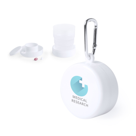 Verre Pliable et pilulier personnalisable 220ml - Berty