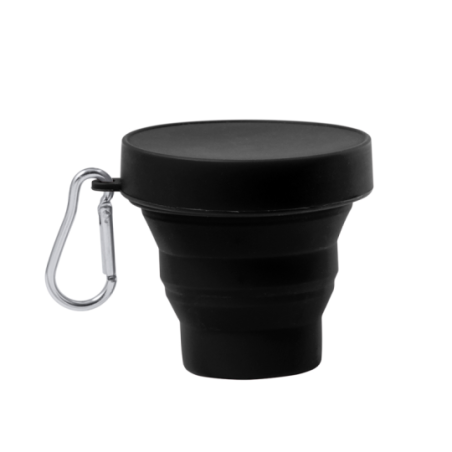 Verre pliable publicitaire en silicone de haute qualité 160ml - Klimt Verre pliable publicitaire en silicone de haute qualité 160ml - Klimt