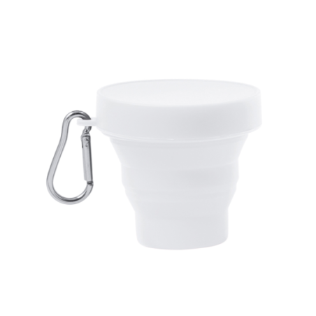 Verre pliable publicitaire en silicone de haute qualité 160ml - Klimt Verre pliable publicitaire en silicone de haute qualité 160ml - Klimt