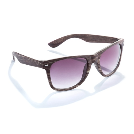 Lunettes de soleil publicitaire imitation bois - Haris