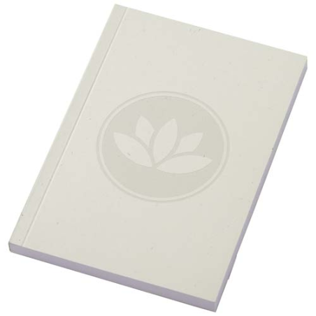 Cahier personnalisable A6 avec couverture souple en carton recyclé de 285 g/m² et 100 feuilles de papier recyclé 80 g/m² Cahier personnalisable A6 avec couverture souple en carton recyclé de 285 g/m² et 100 feuilles de papier recyclé 80 g/m²