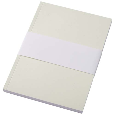 Carnet publicitaire A5 avec couverture souple en carton 285 g/m² - 100 feuilles en papier recyclé 80 g/m² Carnet publicitaire A5 avec couverture souple en carton 285 g/m² - 100 feuilles en papier recyclé 80 g/m²