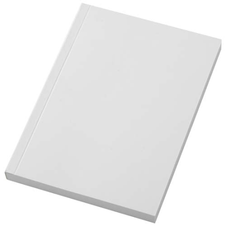 Carnet publicitaire A6 avec couverture souple en carton 320 g/m² - 100 feuilles en papier 80 g/m² Carnet publicitaire A6 avec couverture souple en carton 320 g/m² - 100 feuilles en papier 80 g/m²