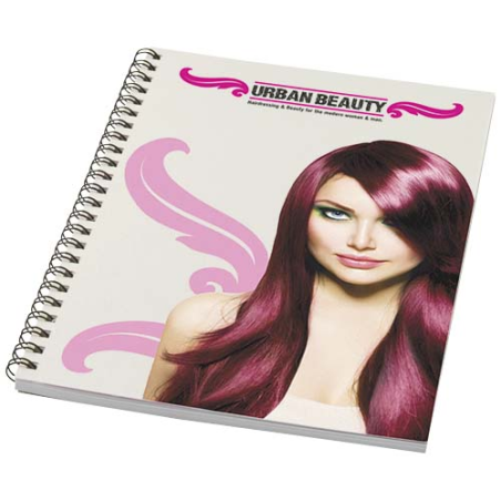 Carnet de notes à spirales personnalisable Desk-Mate® A5 coloré Carnet de notes à spirales personnalisable Desk-Mate® A5 coloré