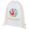 Sac à dos personnalisé avec cordon en coton organique Orissa 140 g/m² GOTS 5L Sac à dos personnalisé avec cordon en coton organique Orissa 140 g/m² GOTS 5L