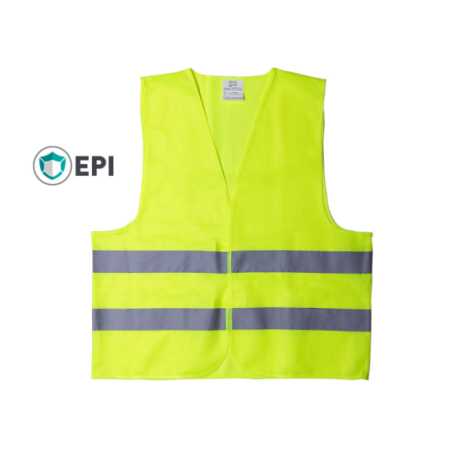 Gilet Réfléchissant taille unique adulte en polyester Kross Gilet Réfléchissant taille unique adulte en polyester Kross