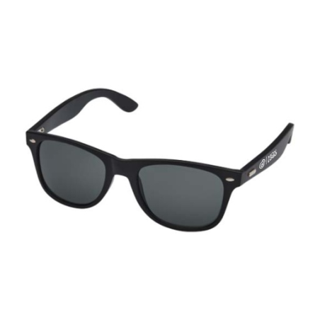 Lunettes de soleil personalisable en bambou avec revêtement noir Lunettes de soleil personalisable en bambou avec revêtement noir